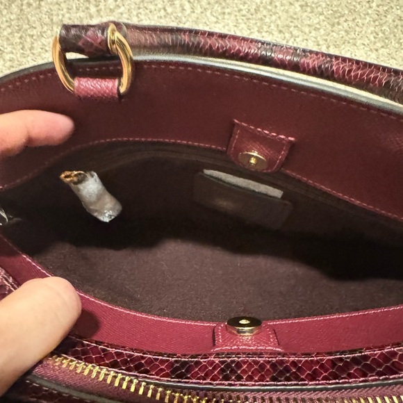 Coach Bag Maroon - Picture 4 of 13
